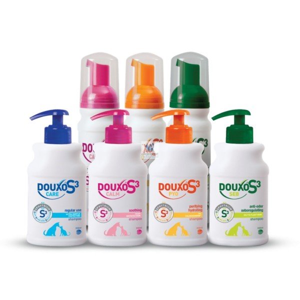 DOUXO S3 CHAMPÚ 200 ML PARA PERROS Y GATOS