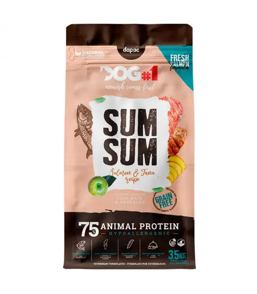 Sum Sum Grain Free salmón y pescado 3,5 kg y 12 kg