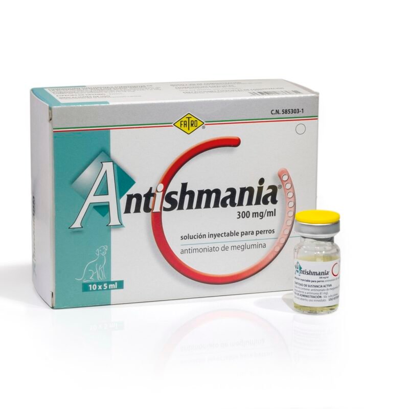 Antishmania, Caja con 10 viales de 5 ml